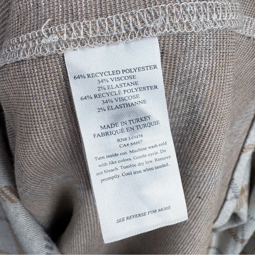 Faherty Legend Sweater Shirt Open Tundra Windowpane Plaid Flannel Small Mens - Picture 5 of 7